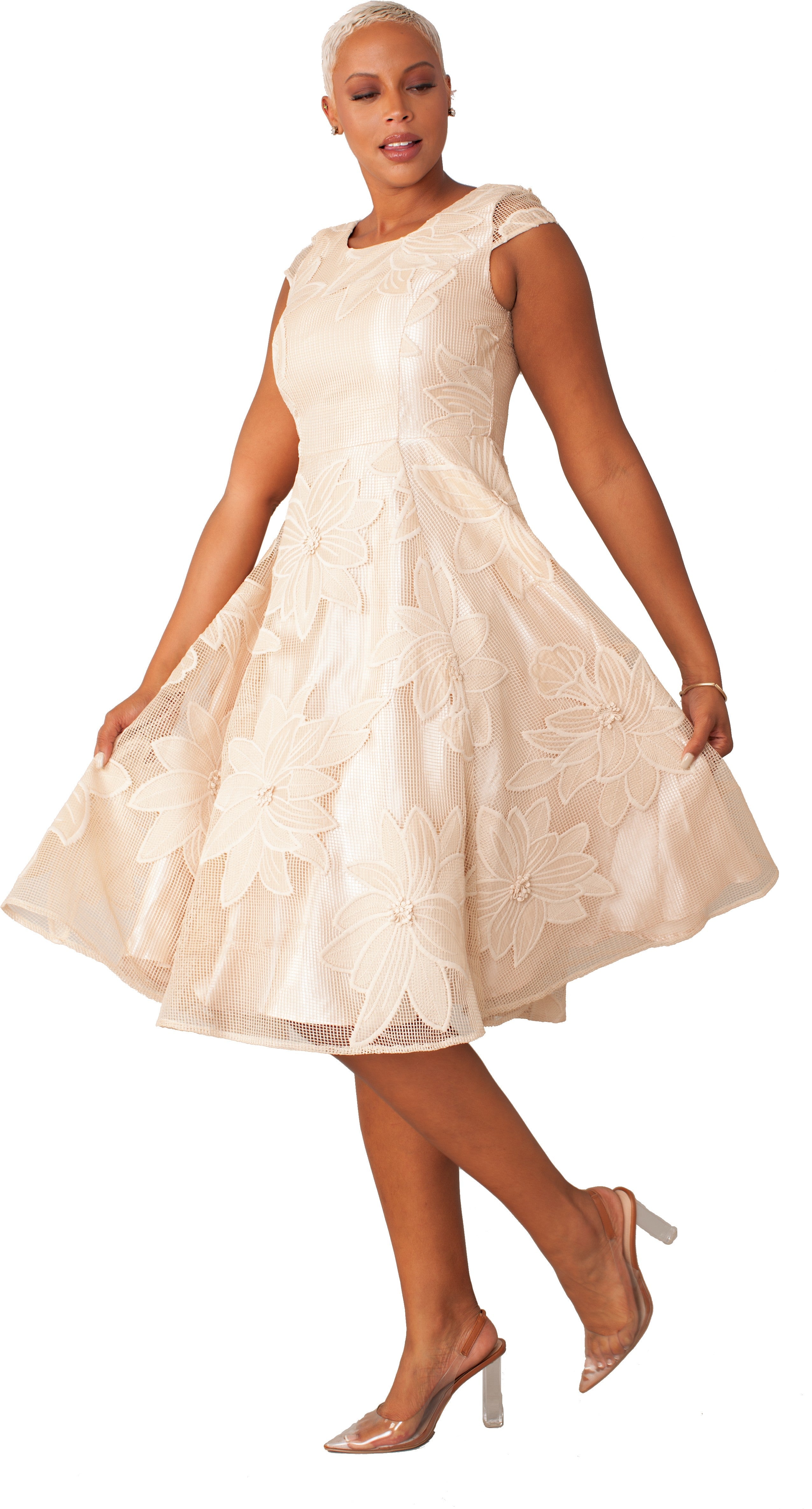 The Blooming Faith Dress Set + Size