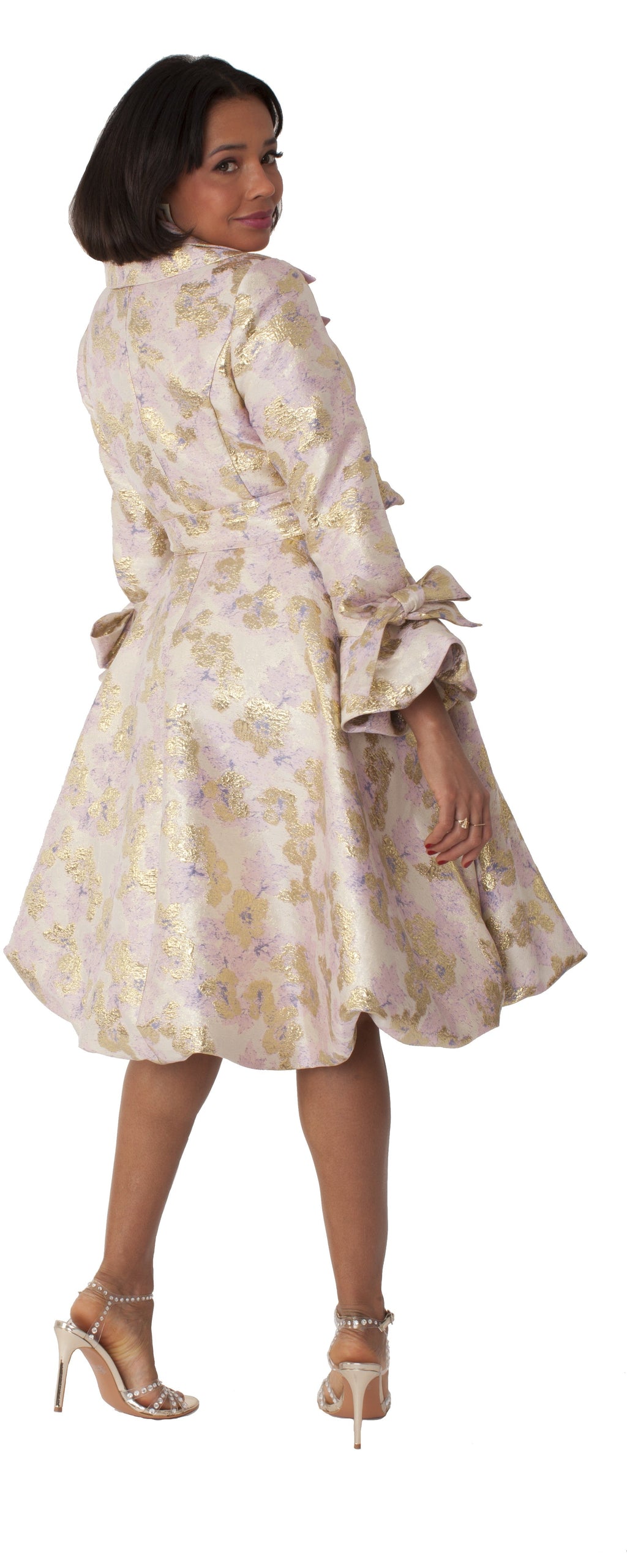 The Champagne Blossom Dress