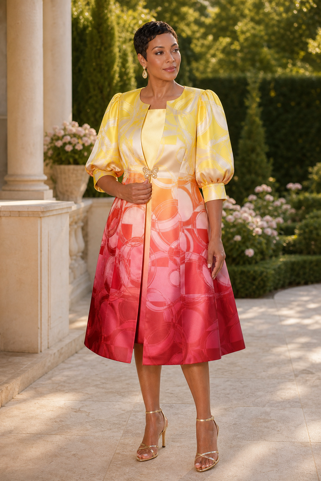 The Golden Hour Dress Set