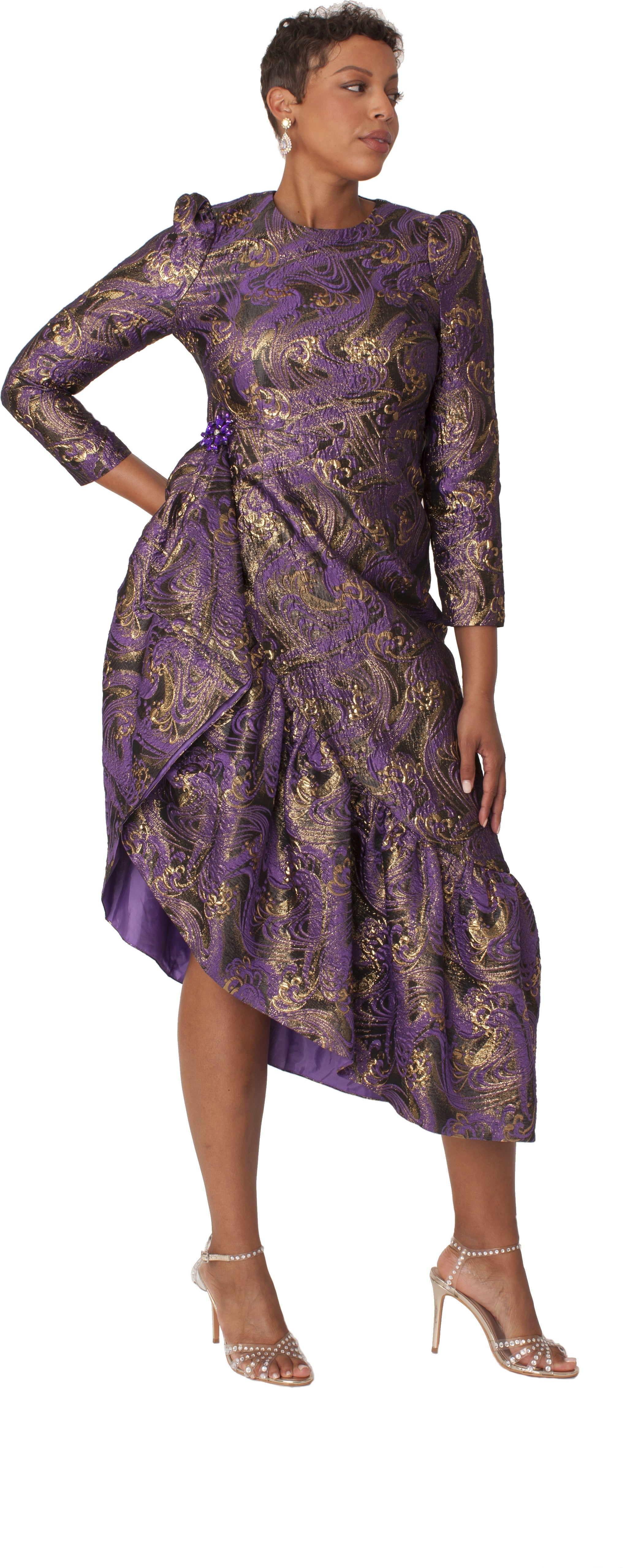 The Purple Majesty Dress