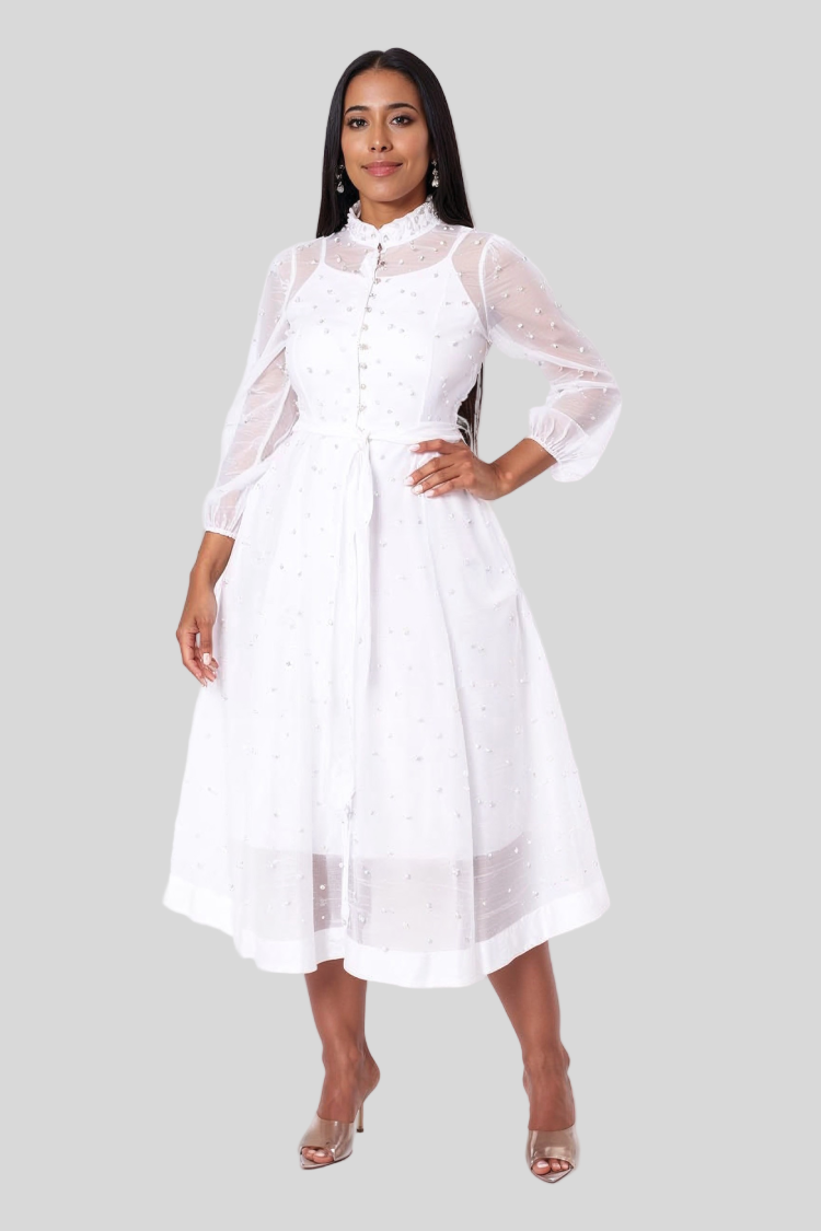 The Cherished Pearl Dress