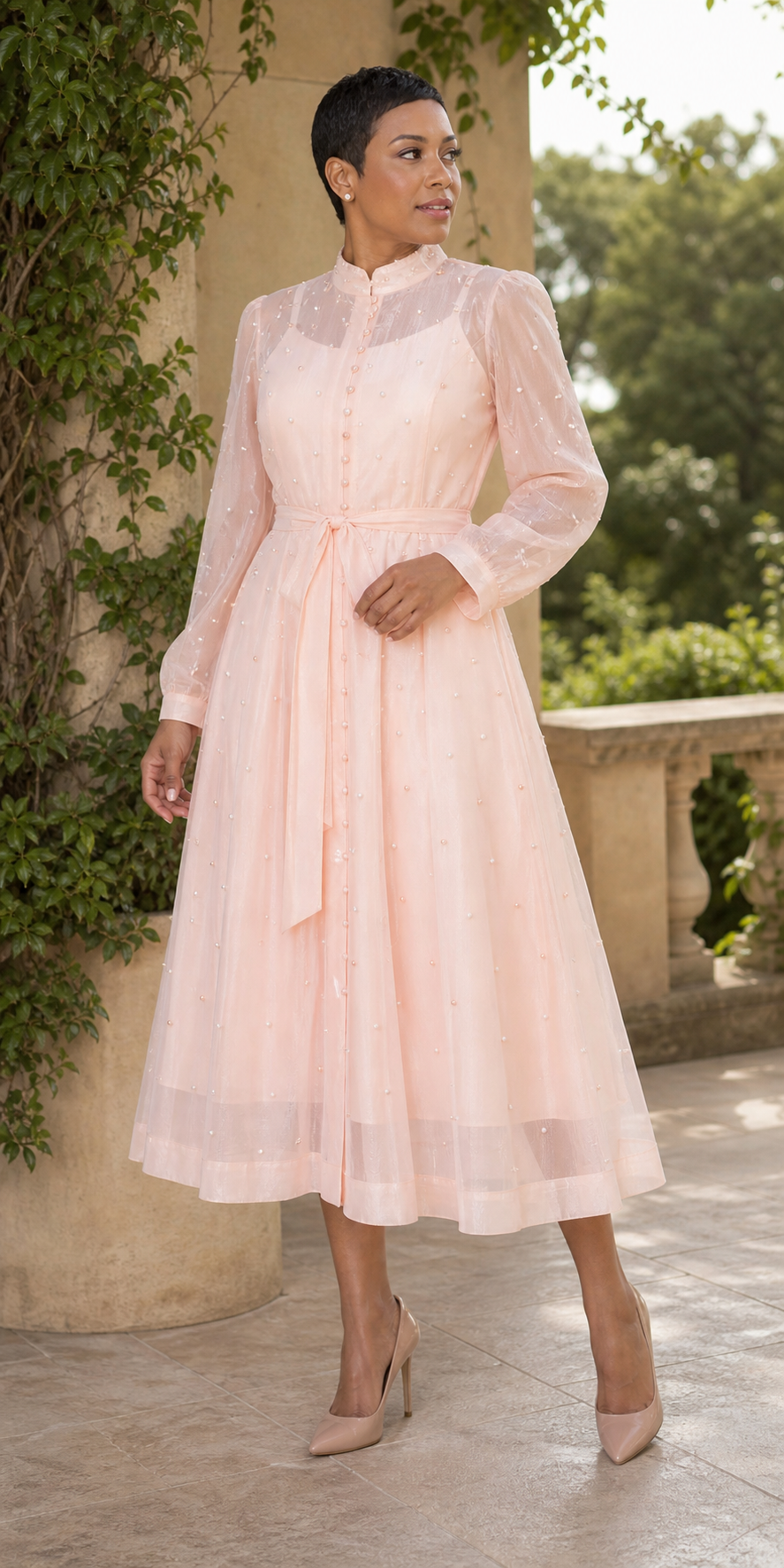 The Cherished Pearl Dress